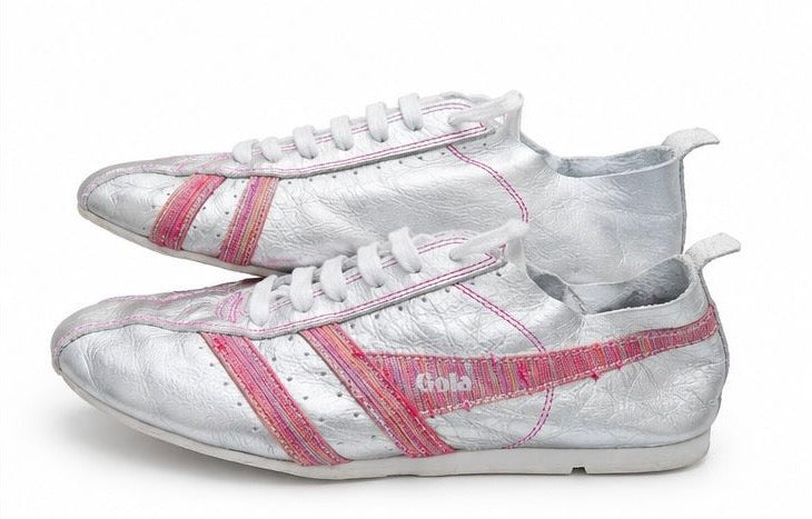 Zapatillas Gola Galaxy Plateadas - Talle 40