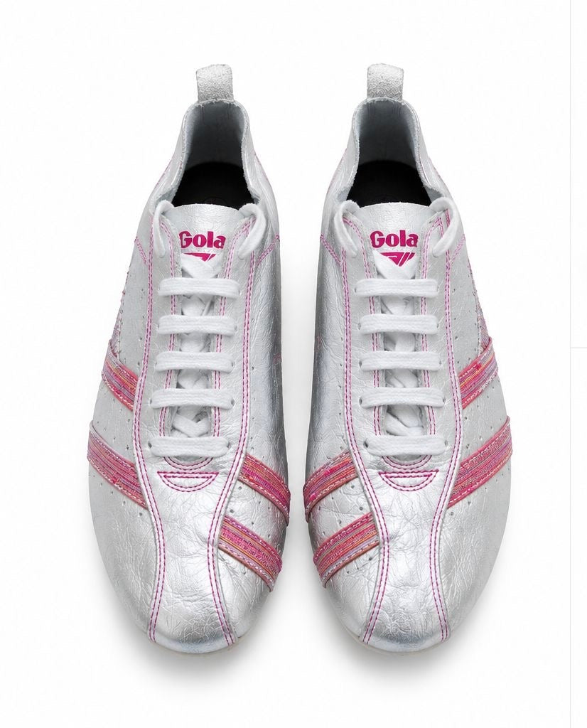 Zapatillas Gola Galaxy Plateadas - Talle 40