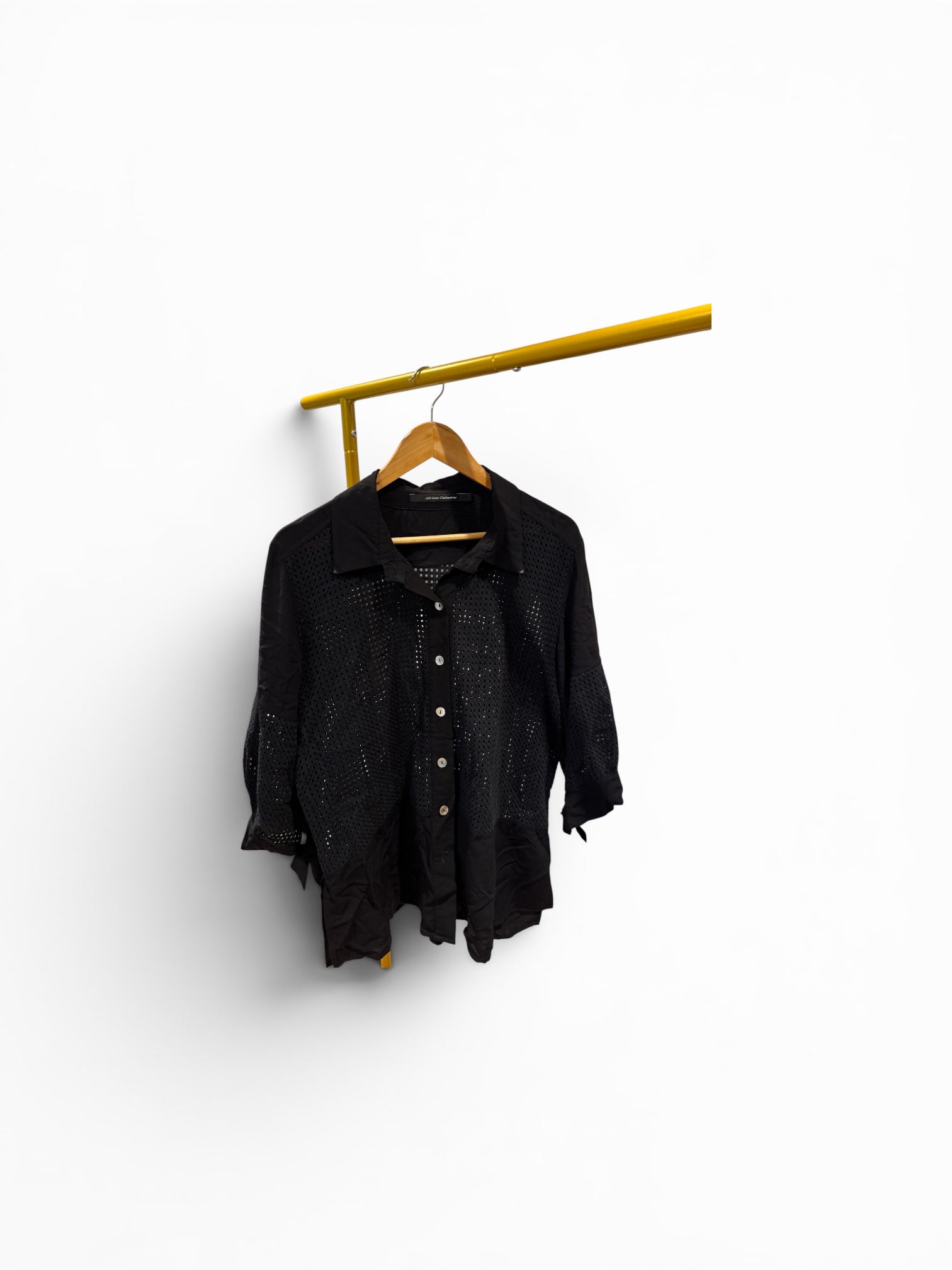 Camisa Adriana Constantini Negra