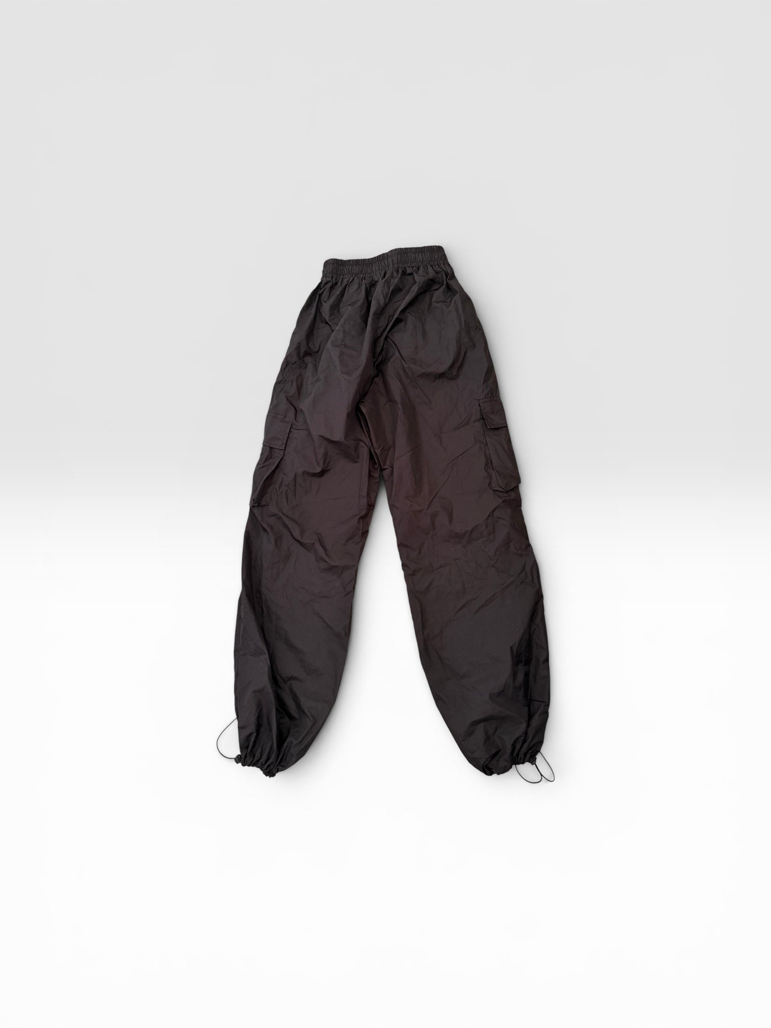 Pantalón Parachute Cargo Negro