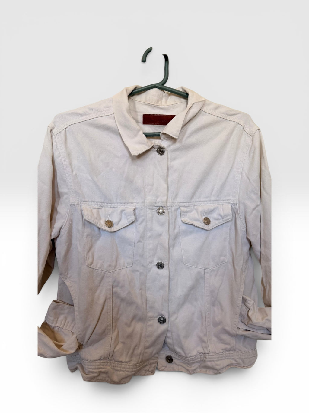 Campera de Jean Blanca LeUtthe - Talle S
