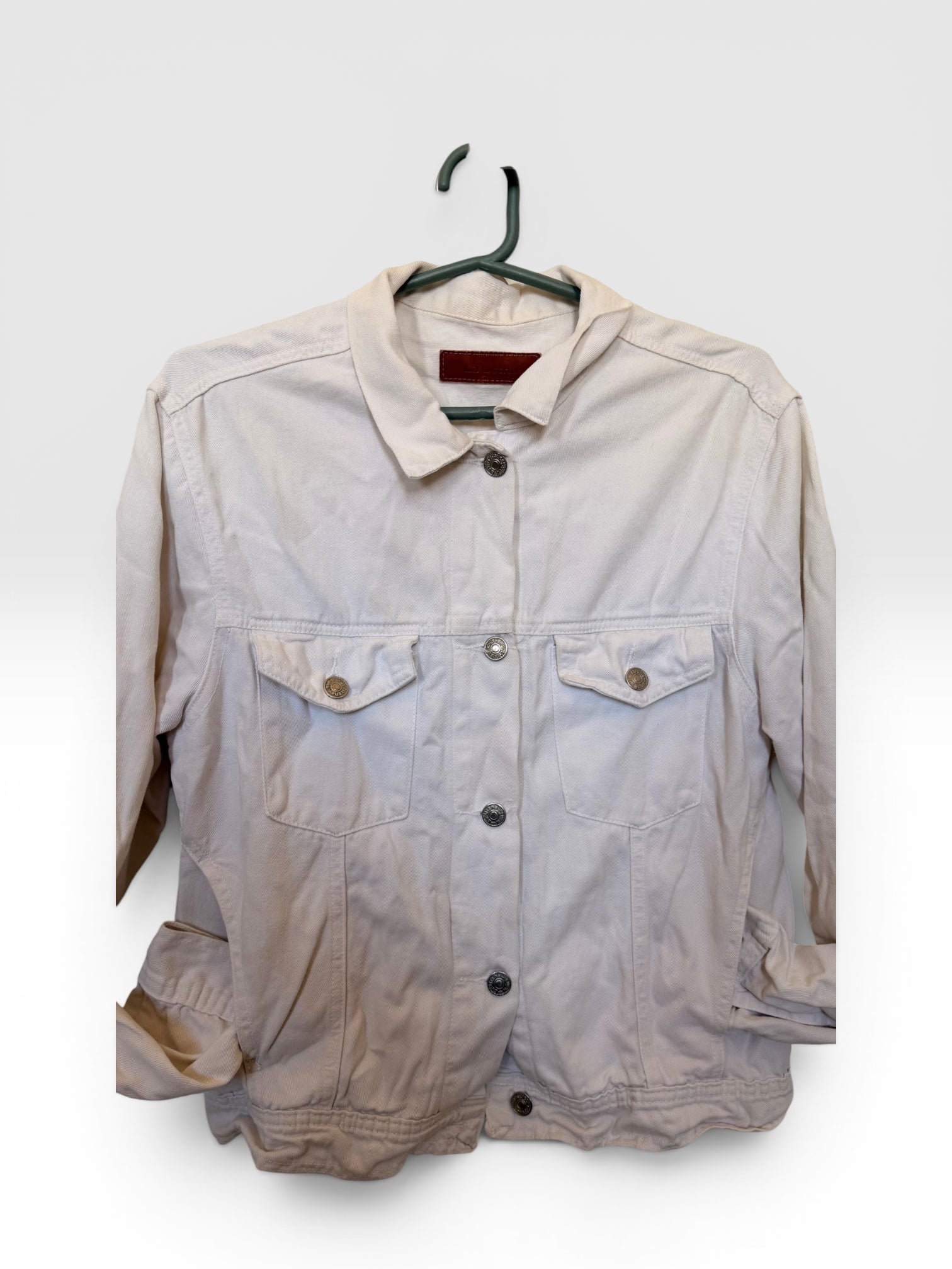 Campera de Jean Blanca LeUtthe - Talle S