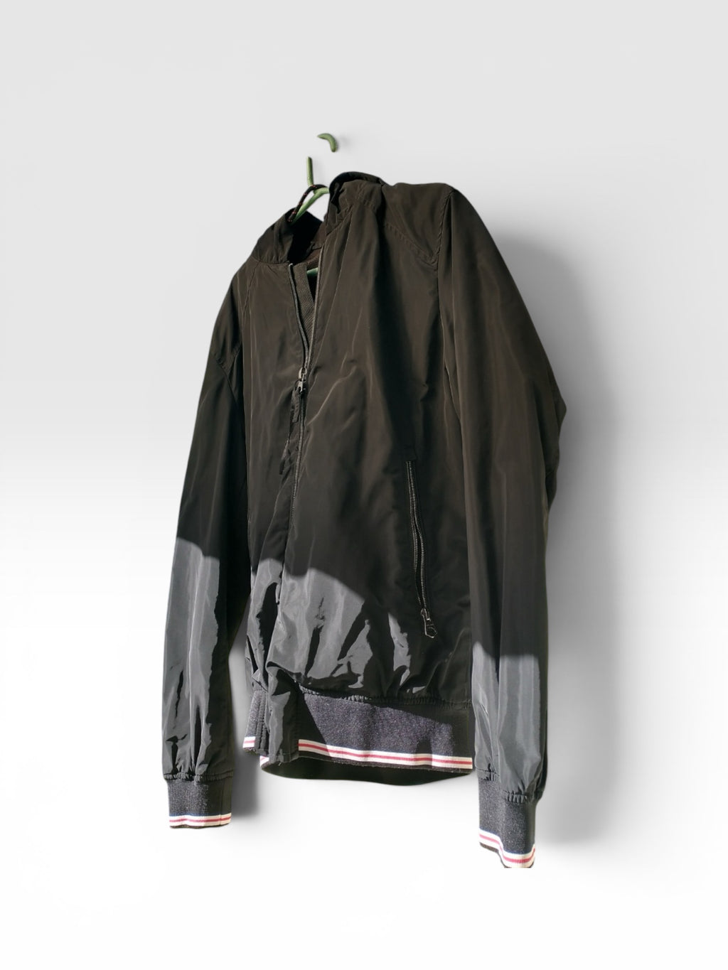 Campera Bomber Negra Zara - Talle M