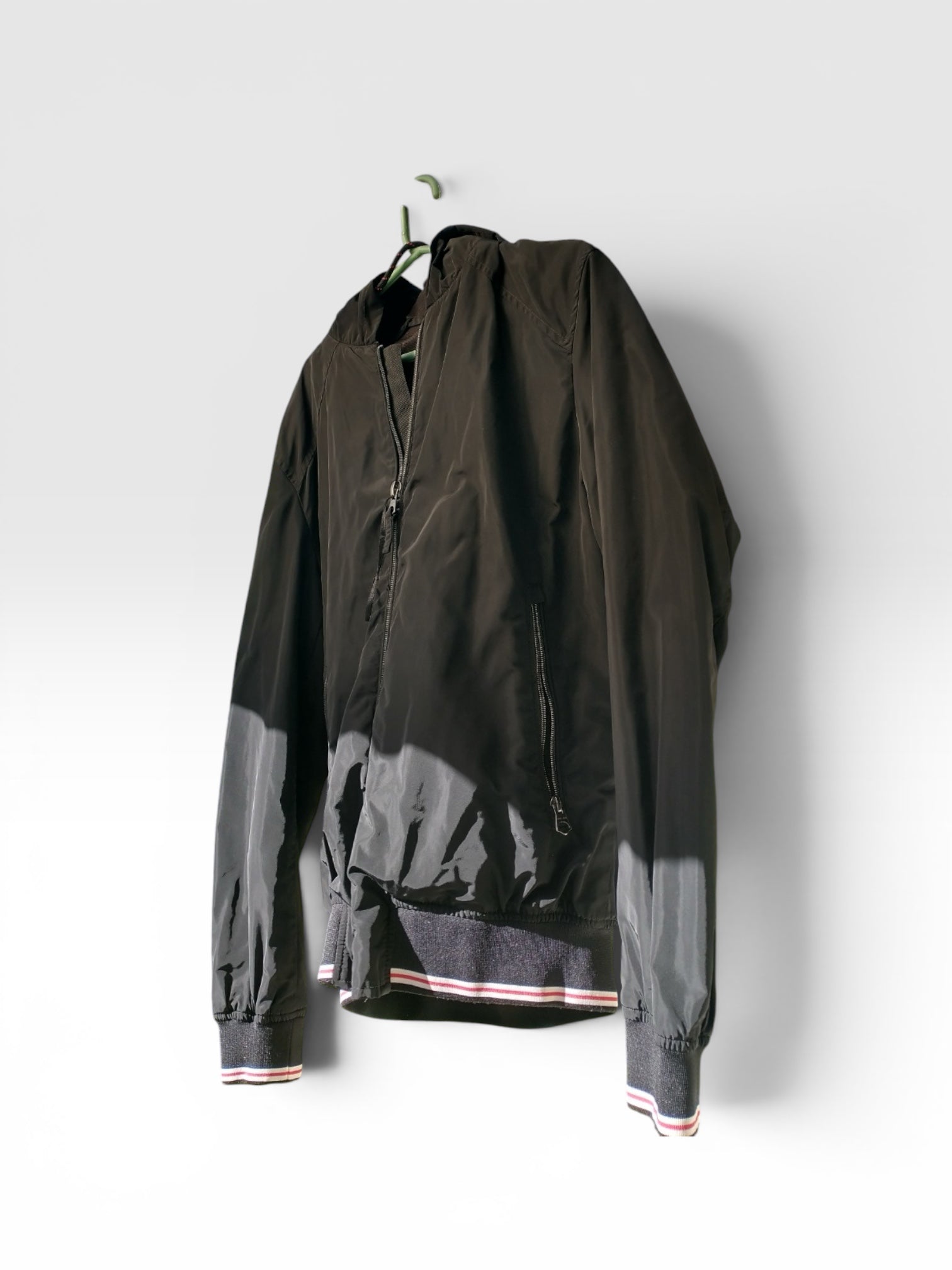 Campera Bomber Negra Zara - Talle M