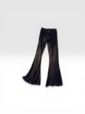 Pantalón Calza Oxford Terciopelo Negro - Talle S