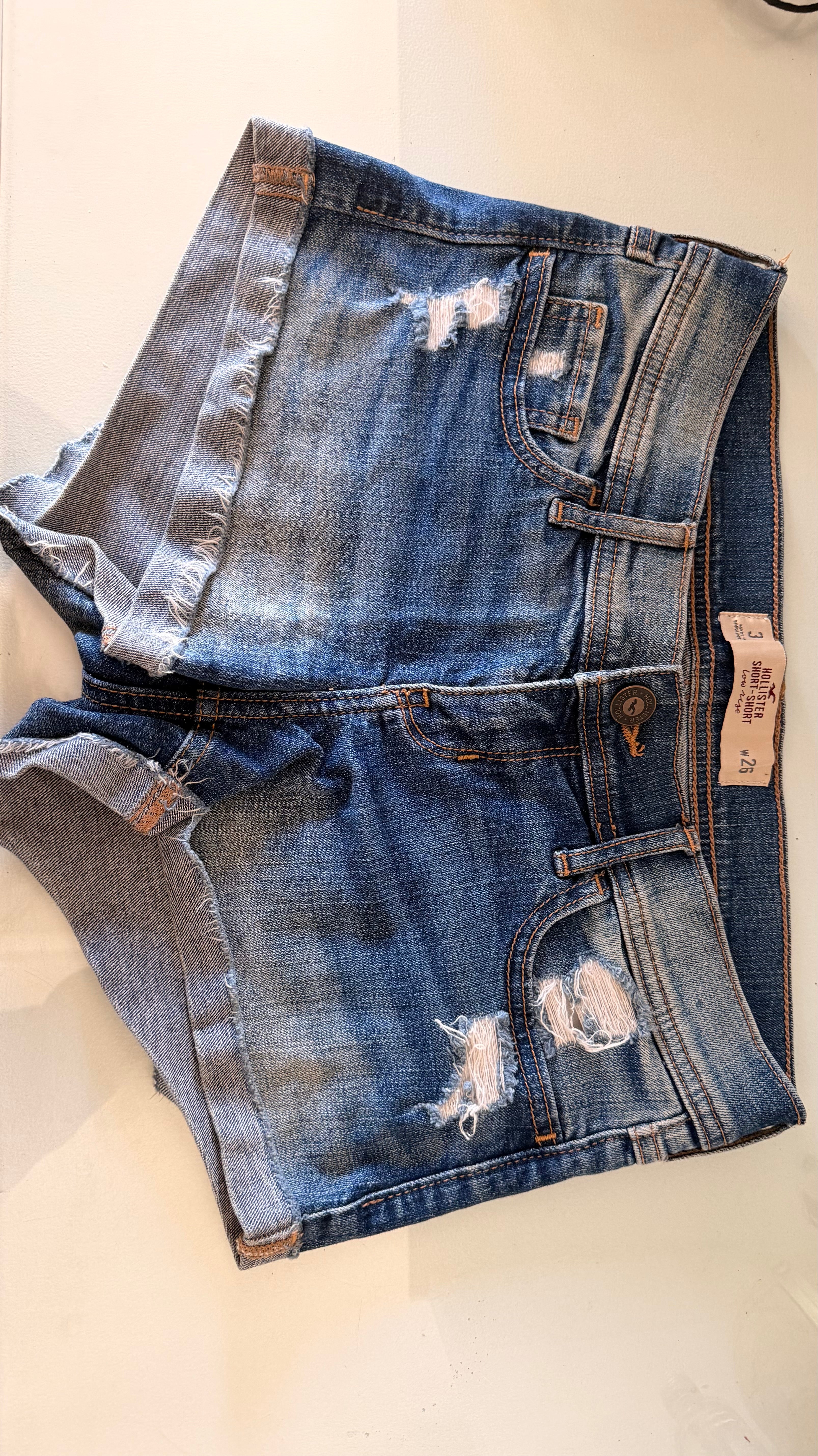 Short de Mujer Hollister Tiro bajo