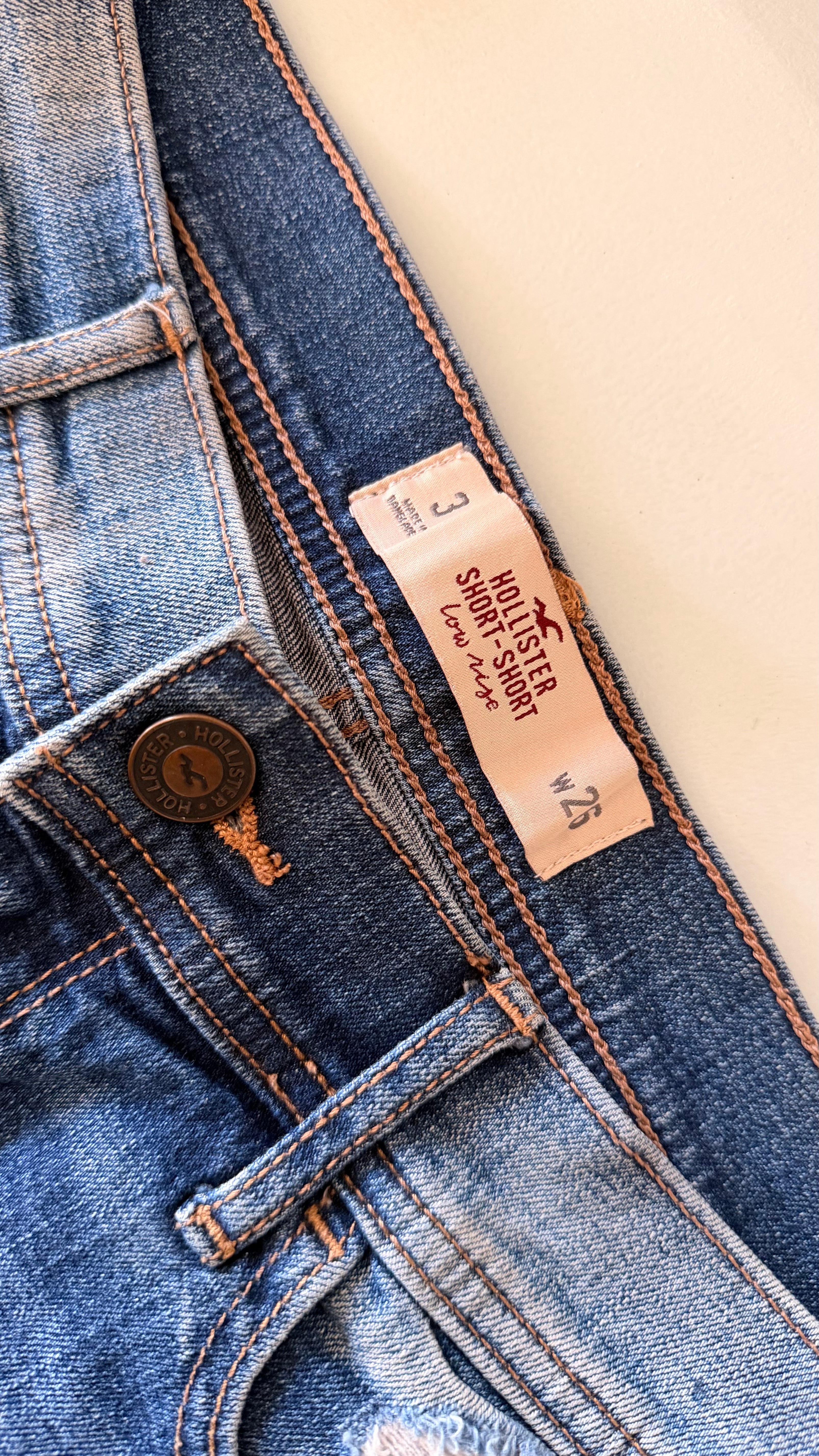 Short de Mujer Hollister Tiro bajo