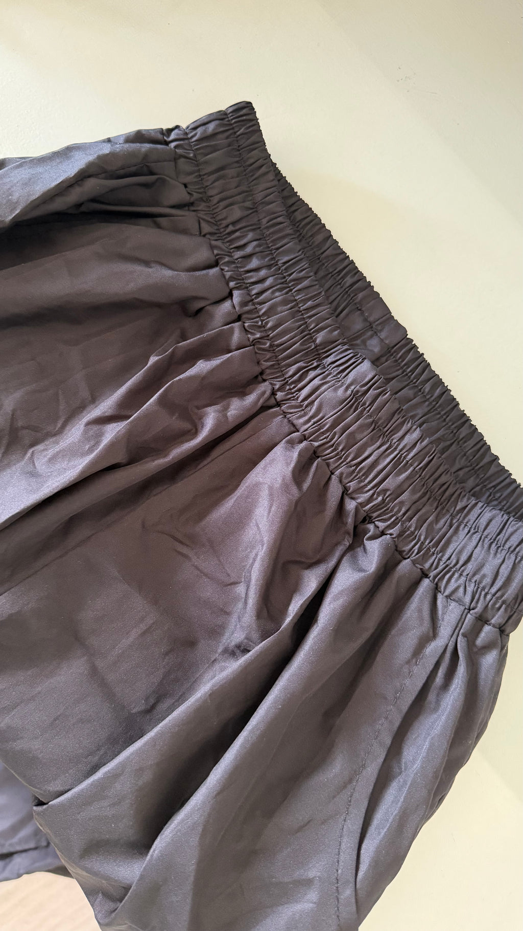 Pantalón Parachute Cargo Negro